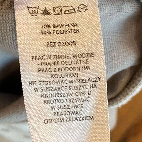 Jillian’s Closet Gray Dress Polka Dot Trim Infant Size 6-9 Months - Picture 11 of 14